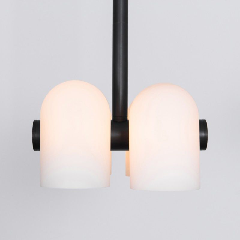 Schwung Odyssey 4 Black Gunmetal Chandelier